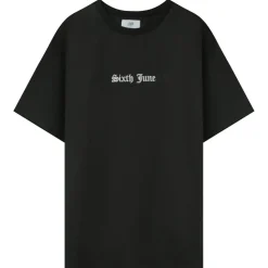T-Shirt Oversize Gothique Noir