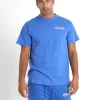 T-Shirt Retro Logo Bleu Fonce