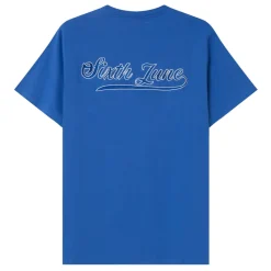 T-Shirt Retro Logo Bleu Fonce