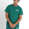 T-Shirt Retro Logo Vert Fonce