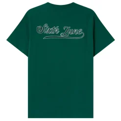 T-Shirt Retro Logo Vert Fonce