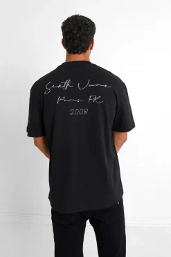 T-Shirt Signature Arriere Noir