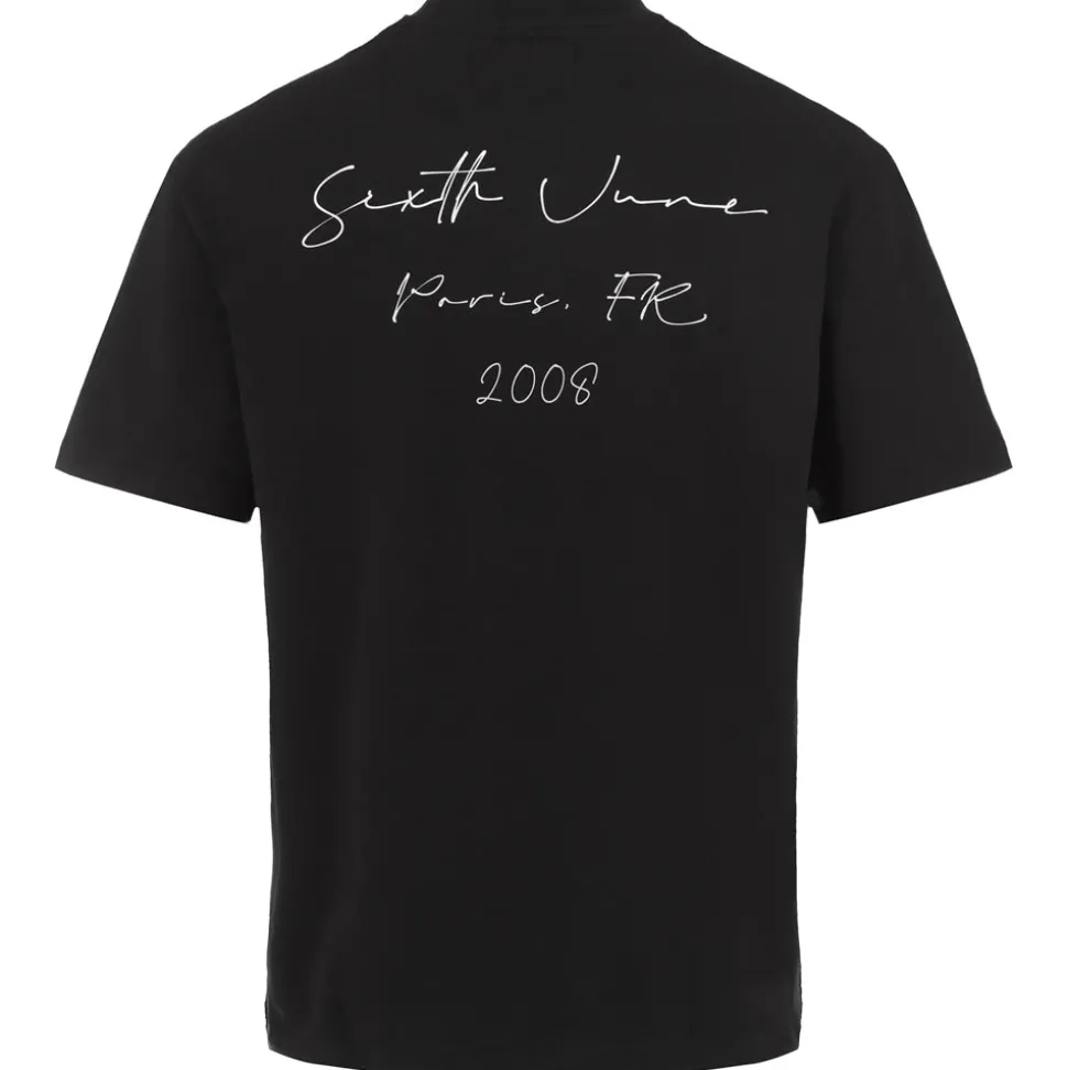 T-Shirt Signature Arriere Noir
