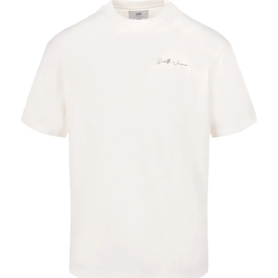 T-Shirt Signature Arriere Blanc Casse