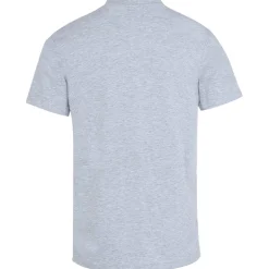 T-Shirt Soft Logo Brode Gris