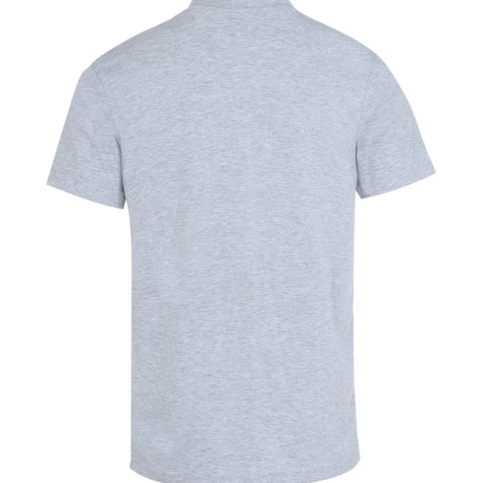 T-Shirt Soft Logo Brode Gris