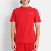 T-Shirt Soft Logo Brode Rouge