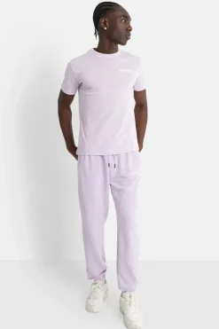 T-Shirt Soft Logo Brode Violet