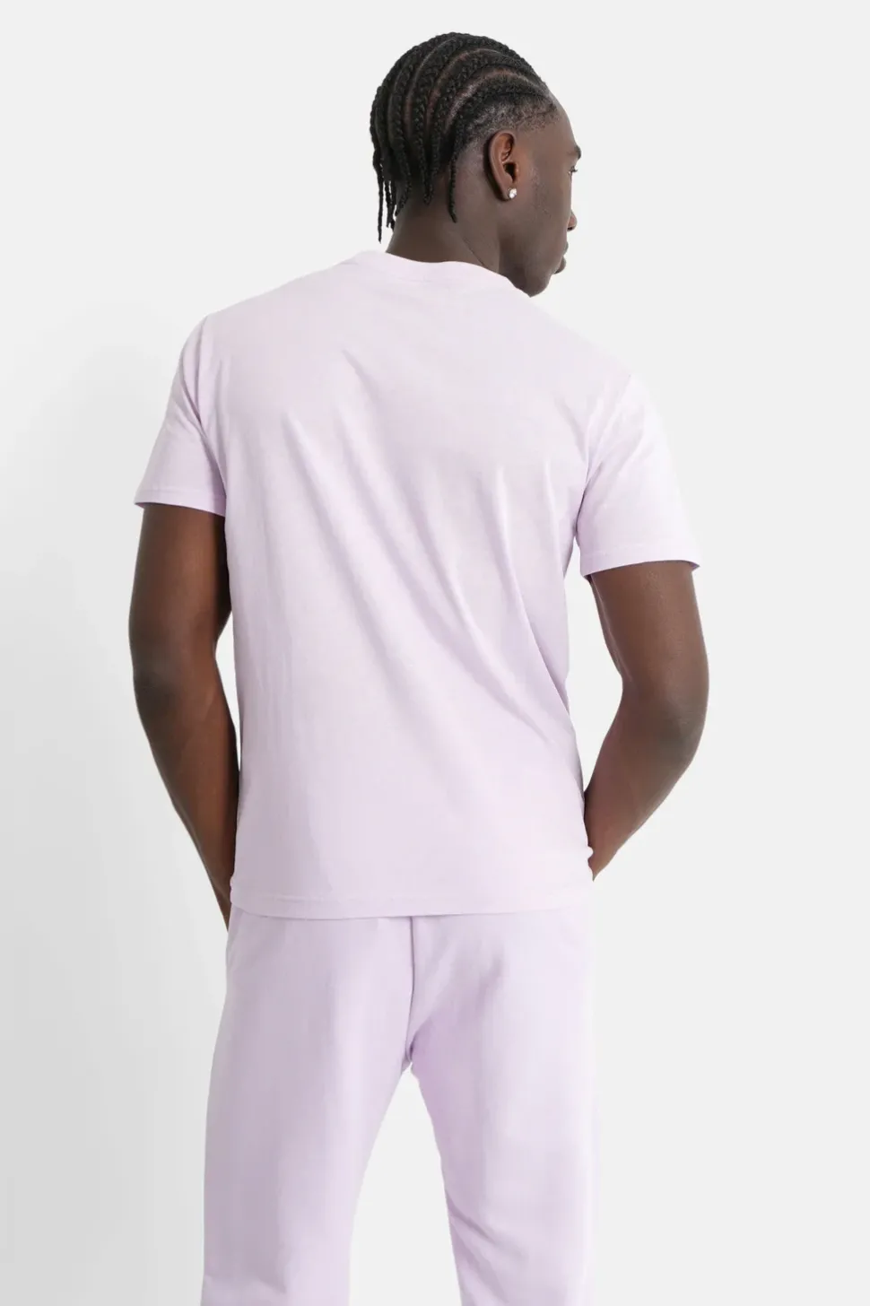T-Shirt Soft Logo Brode Violet