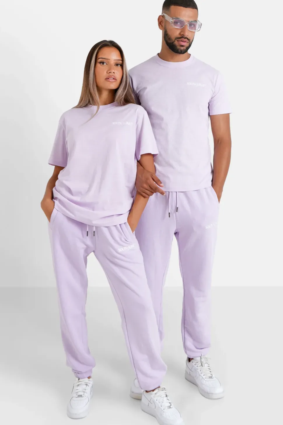 T-Shirt Soft Logo Brode Violet