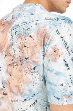 T-Shirt Tie Dye Bandana Orange