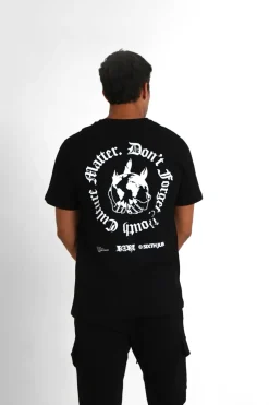 T-Shirt Youth Culture Dos Noir