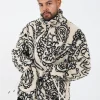 Veste Bandana Polaire Beige