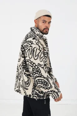 Veste Bandana Polaire Beige