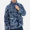 Veste Bandana Polaire Bleu