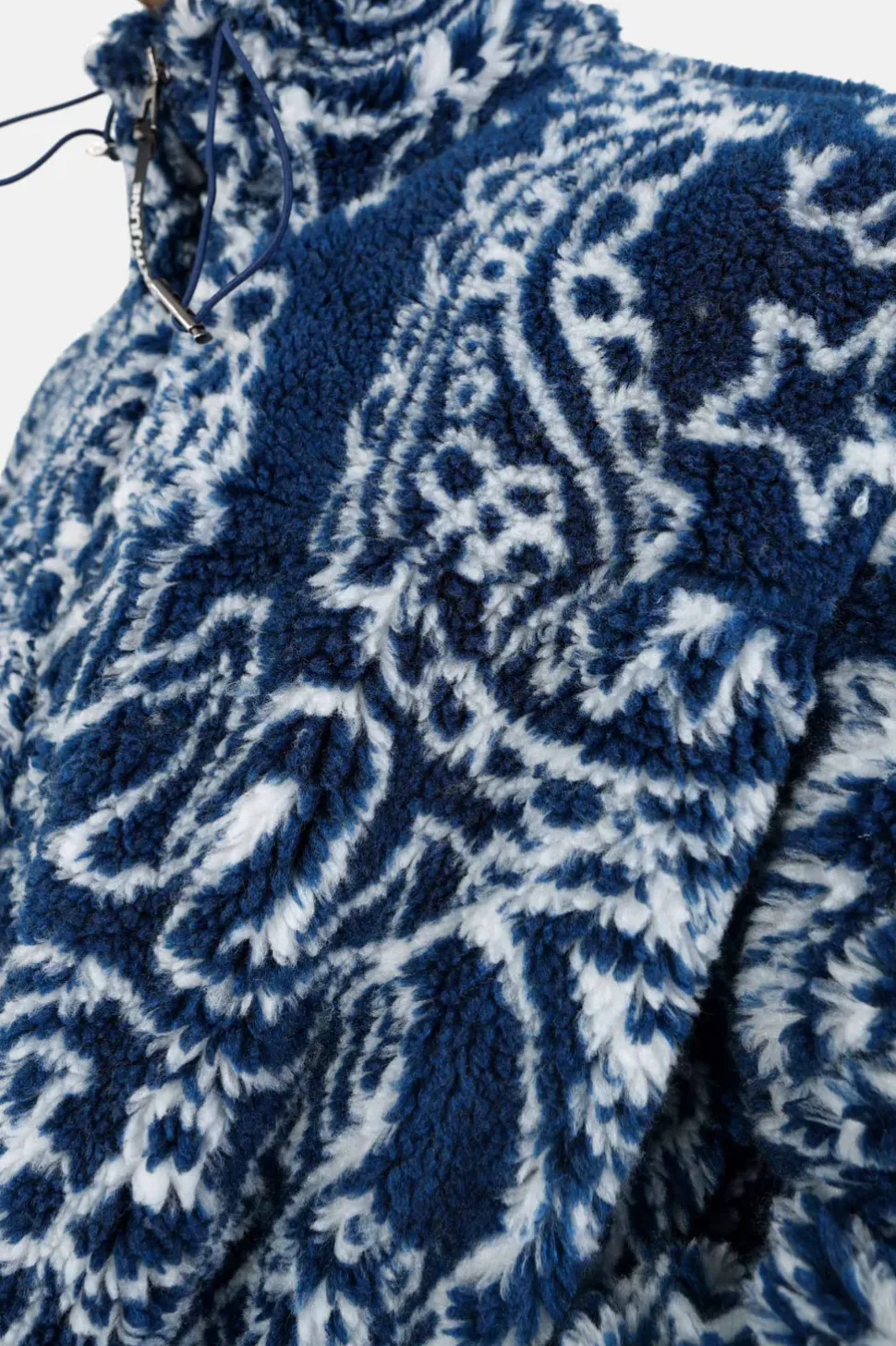 Veste Bandana Polaire Bleu