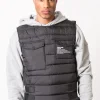 Veste Bangfire Matelassee Sans Manches Noir