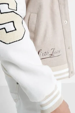 Veste Bicolore Brodee Beige