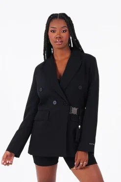 Veste Blazer Petit Sac Noir