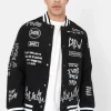Veste Customisee Crew Noir