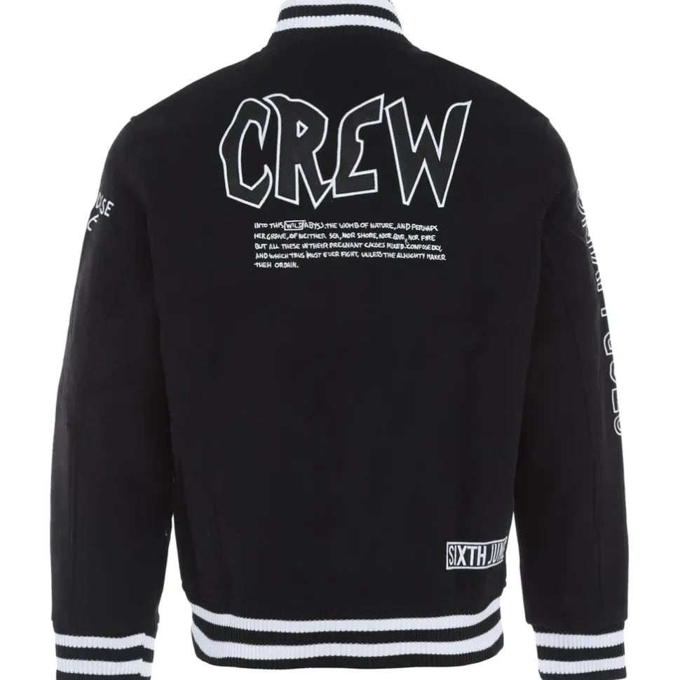 Veste Customisee Crew Noir