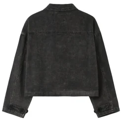 Veste Delavee Poches Noir