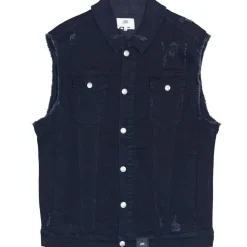 Veste Destroy Sans Manches Noir