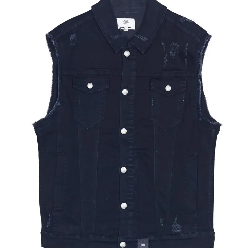Veste Destroy Sans Manches Noir