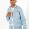 Veste Jogging Logo Bleu