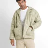 Veste Matelassee Vague Vert Kaki