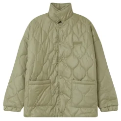 Veste Matelassee Vague Vert Kaki