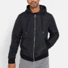 Veste Matelassee Wavy Noir