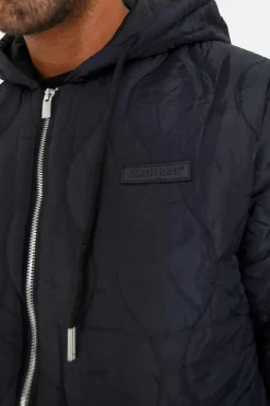 Veste Matelassee Wavy Noir