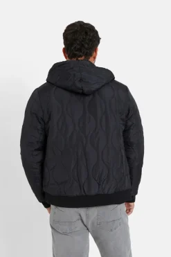 Veste Matelassee Wavy Noir