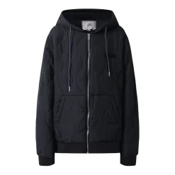 Veste Matelassee Wavy Noir