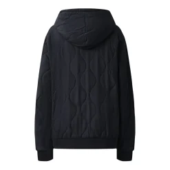 Veste Matelassee Wavy Noir