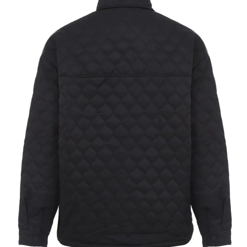 Veste Matelassee Wavy Noir
