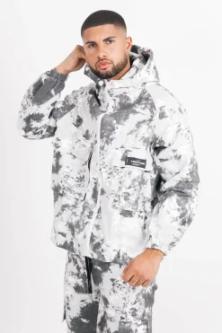 Veste Montagne Cargo Gris