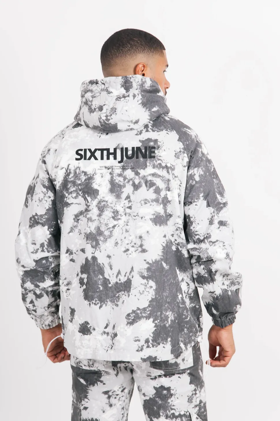 Veste Montagne Cargo Gris