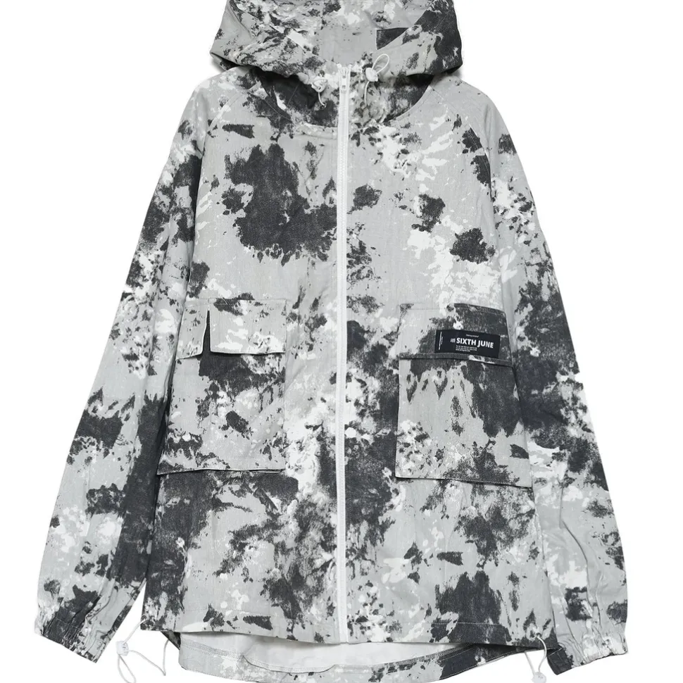 Veste Montagne Cargo Gris