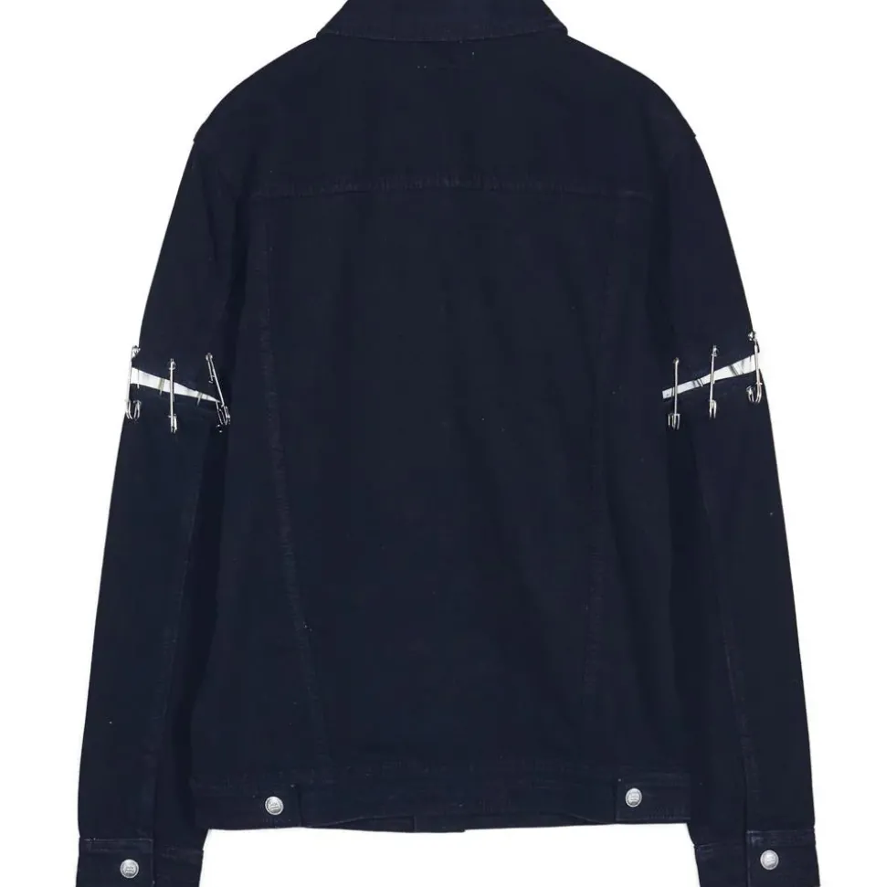 Veste Rock Epingles Noir