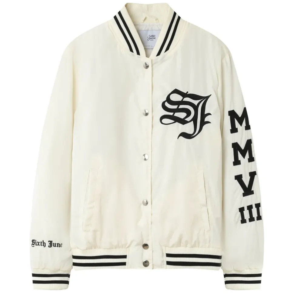 Veste Teddy Matelasse Blanc