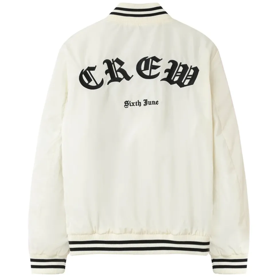 Veste Teddy Matelasse Blanc