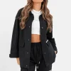 Veste Travail Oversize Noir