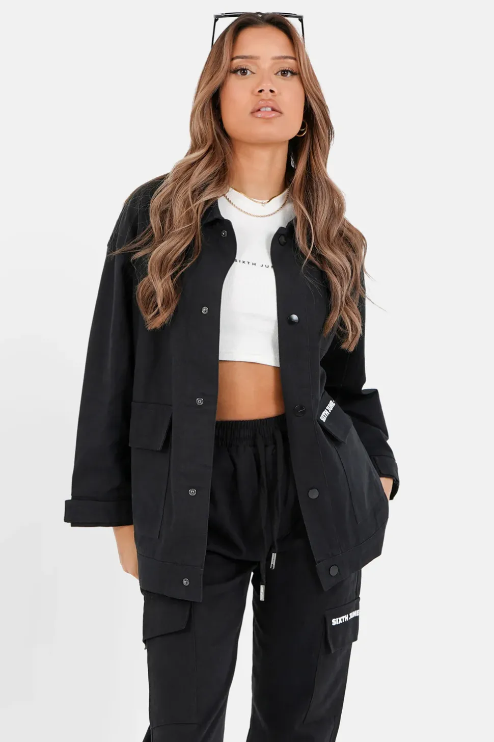 Veste Travail Oversize Noir