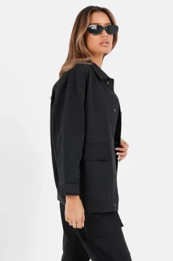 Veste Travail Oversize Noir