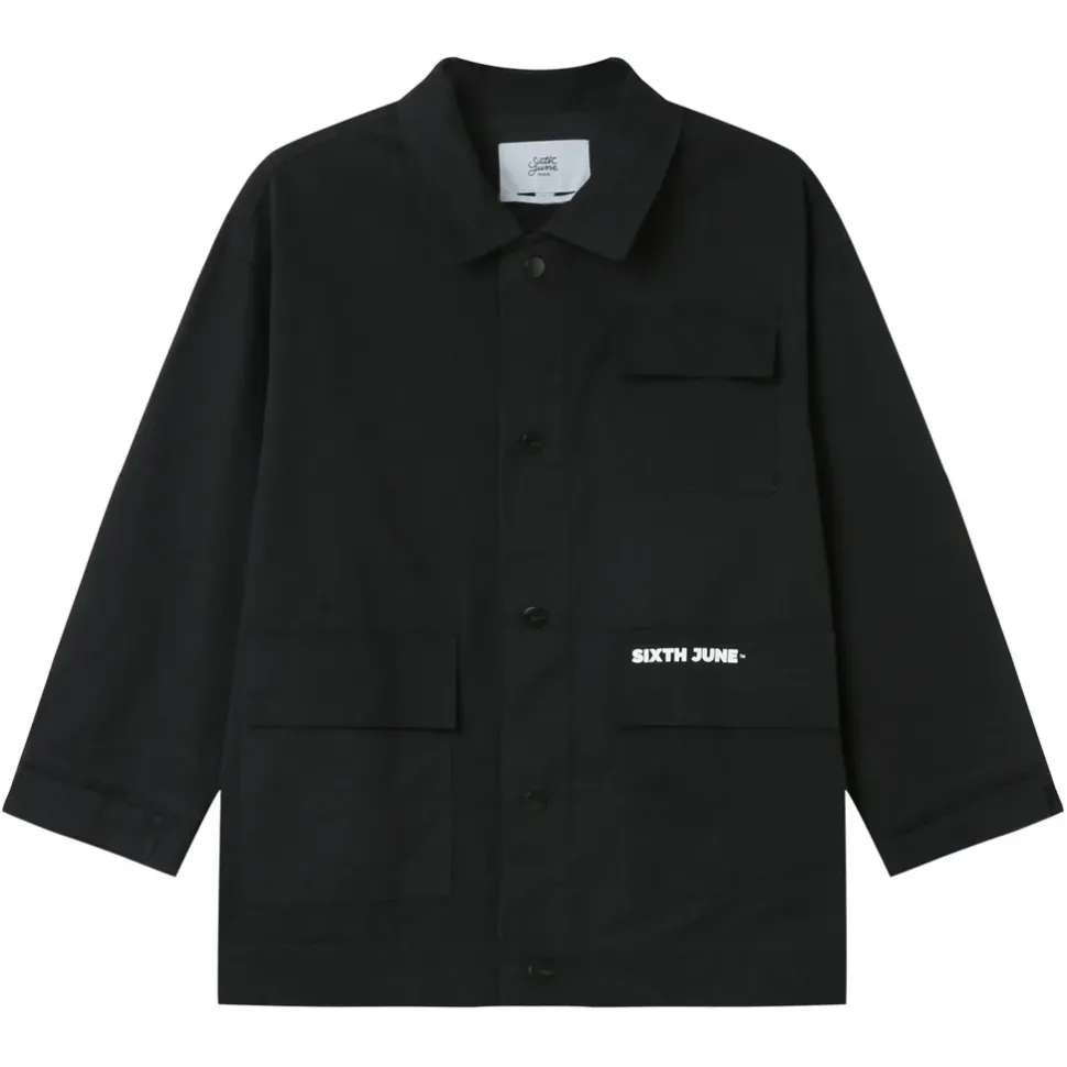 Veste Travail Oversize Noir